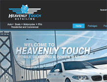 Tablet Screenshot of heavenlytouchdetailing.com